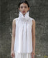 Gather Stand Collar Blouse